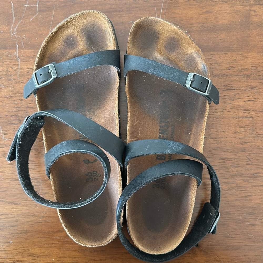 Birkenstock sandals with ankle strap size 36